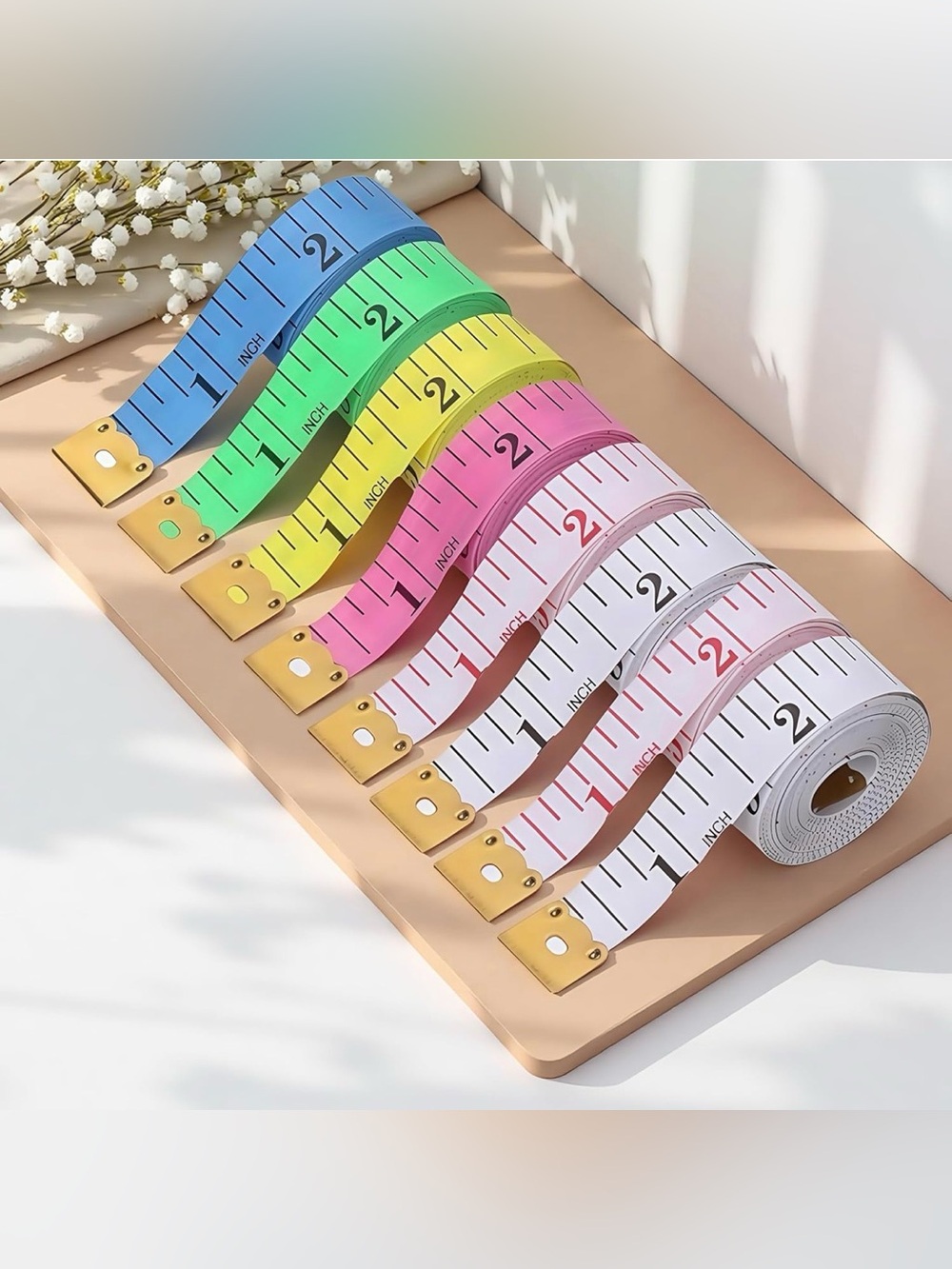 Soft Measuring Tape, Double Sided Inches & Centimeters, Sewing, Body Measurments